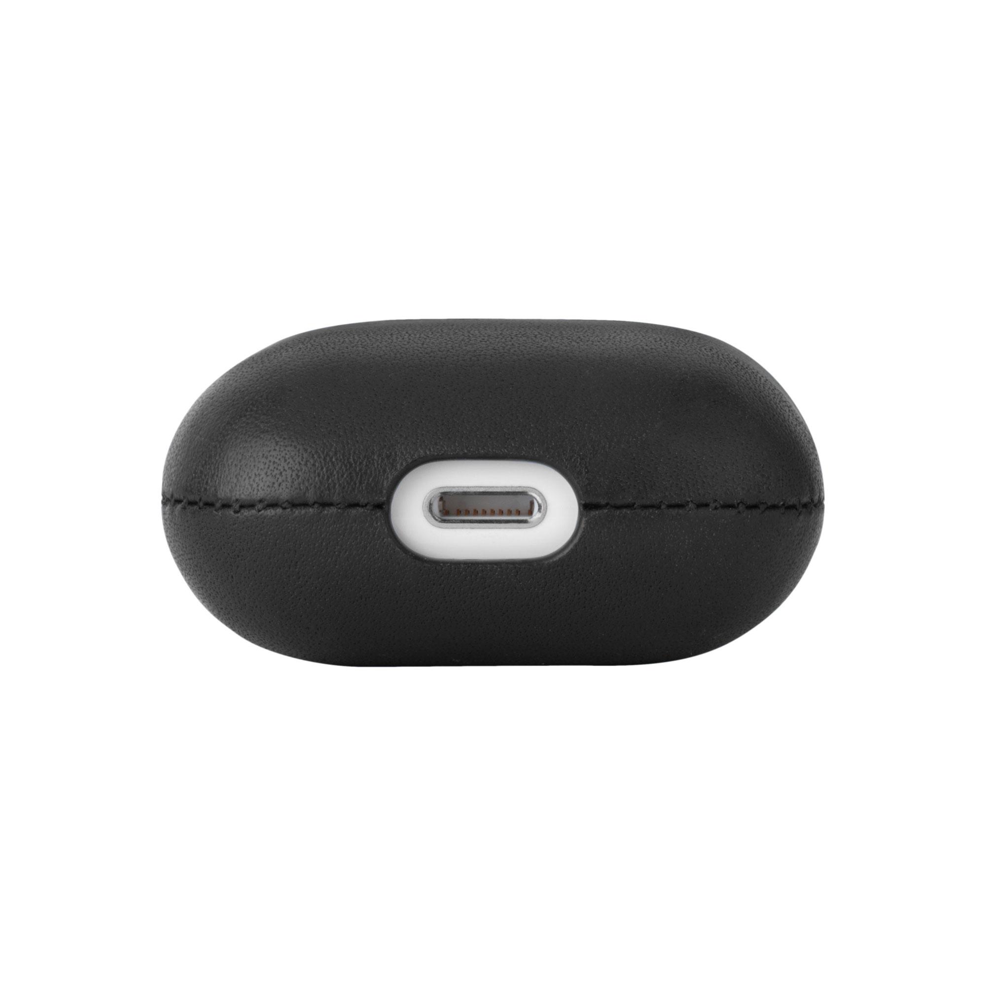 Airpod Case Leather Black